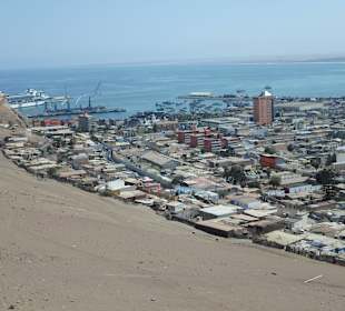 Blick vom Morro über die Stadt