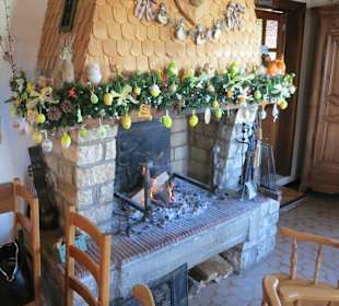 Offener Kamin in der Wirtsstube