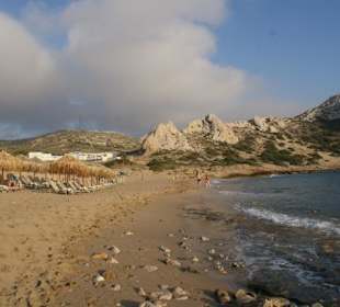 Südlicher Teil des Strands