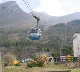 Monte Baldo bei diesiger Sicht