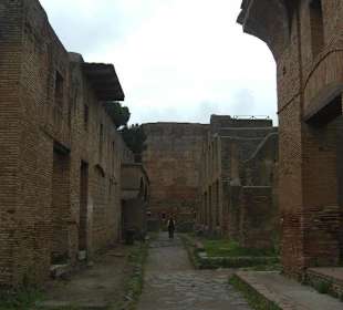 Strasse in Ostia