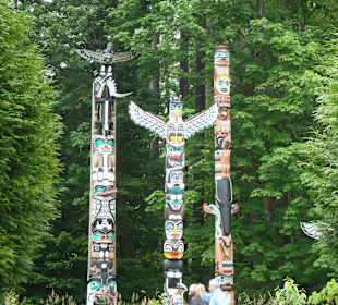 Stanley Park Totempfähle