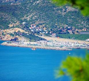 Burg von Alanya (Ic Kale) An&/Abfahrt