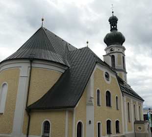 Die kath. Kirche St. Pankratius von Reit im Winkel