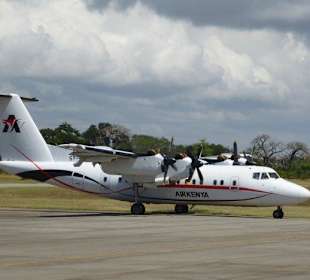 Mit dem Flieger nach Nairobi