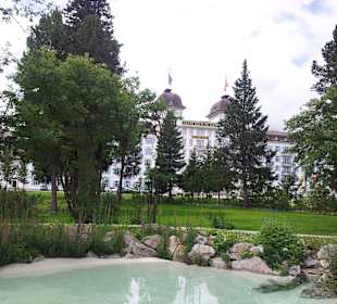 Kempinski-Hotel in St. Moritz-Bad
