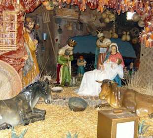 Ein Teil der sehr sehenswerten Weihnachtskrippe!