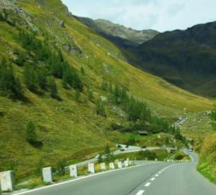 Der Streckenverlauf Glockner