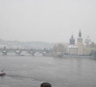 Eindrücke auf der Kleinseite, die Moldau