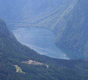 Blick auf den Königssee vom Kehlsteinhaus