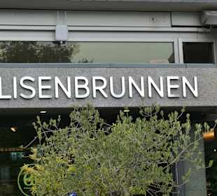 Absacker auf der Terrasse vom Rest. Elisenbrunnen