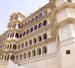 Blick auf den City Palace