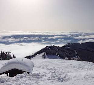 Sonnenschein bei bestem Schnee auf der Gerlitzen