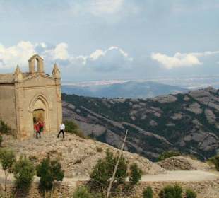 Kościół w masywie Montserrat