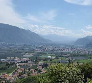 Ausblick nach Meran