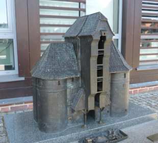 Modell vom Krantor (steht gleich neben dem Tor)