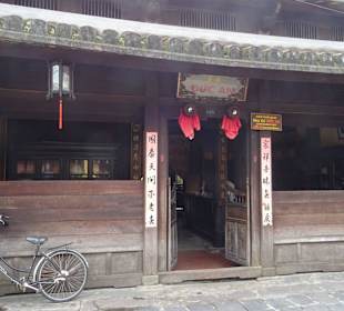 In der Altstadt von Hoi An unterwegs