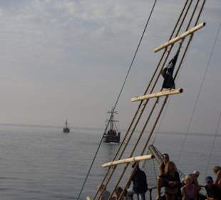 Piraten-Segelschiff