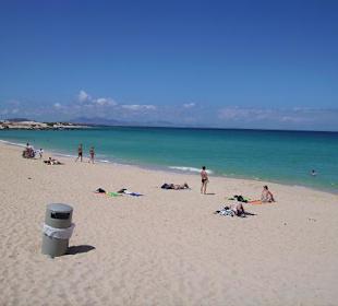 Strand Corralejo Dünen