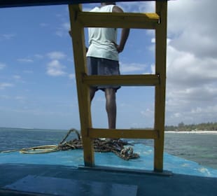 Ausflug Glasbodenboot Diani Beach