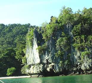 Ankunft am Strand des National Park Eingang