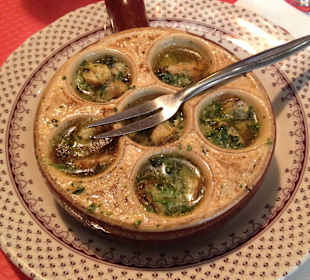 Małże w sosie maślanym