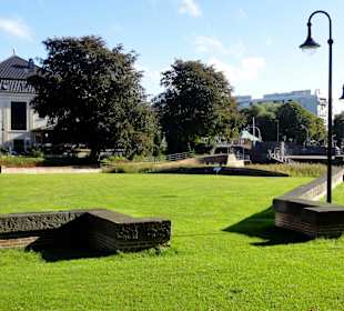 Dockmauer der Wencke-Werft