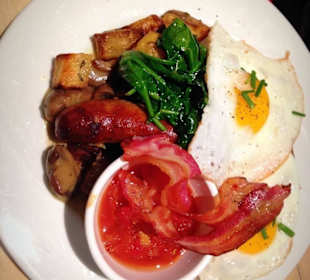 Frühstück Kiwi Breakkie