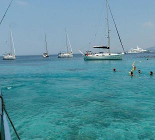 Schiffe in der Lagune