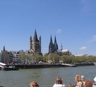 Der Dom und Groß St. Martin