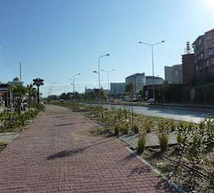 Gegenüber vom Hotel Limak Lara