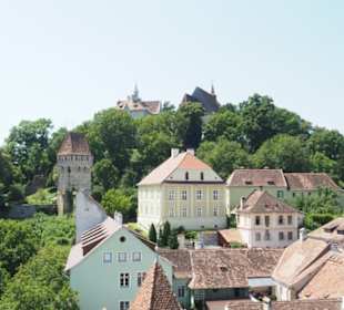Blick vom Stundturm auf die Stadt