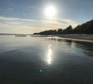 Strand Rewal am Morgen