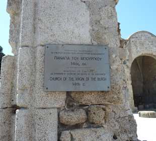 Alte Kirche in Rhodos Stadt