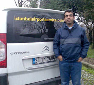 Der Fahrer Murat findet überall hin