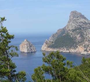 Aussicht auf der Fahrt zum Cap de Formentor