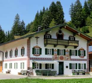 Typisches Bauernhaus in der Jachenau