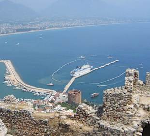 Ausblick von der Burg