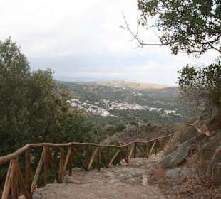 Auf dem Weg zur Milatos Höhle