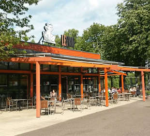 Außenbereich Restaurant Le Frog