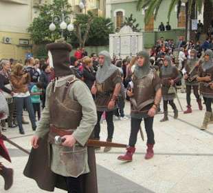 Mittelalterlicher Umzug in Villaputzu