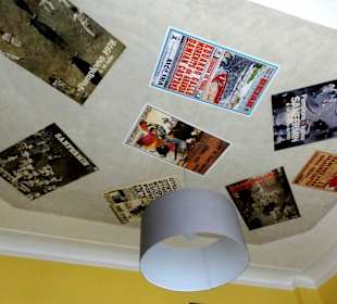 Die Decke über meinem Tisch