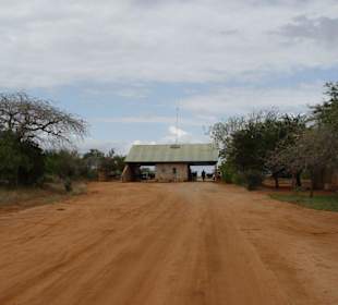 Ausgang von Tsavo Ost