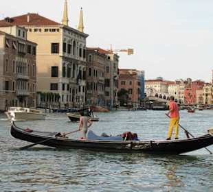 Auf dem Canal Grande