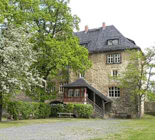 Blick in den Burghof
