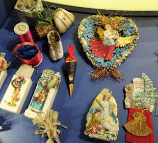 Exponate des Weihnachtsmuseums