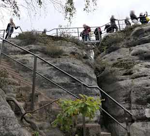 Basteifelsen - Ausblick