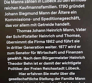 Hinweistafel Fam Mann