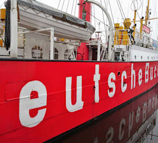 Ansichten des Museumsschiffes Amrumbank
