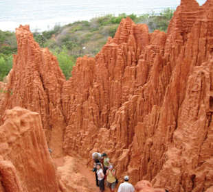 Blick in die rote Schlucht
